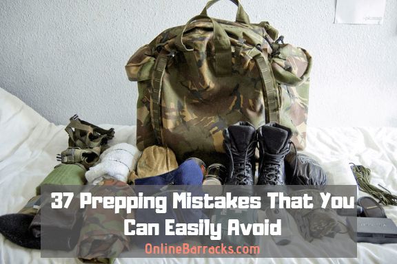 prepping mistakes to avoid