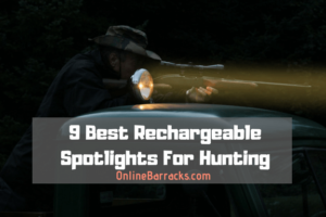 best rechargeable spotlight for hunting